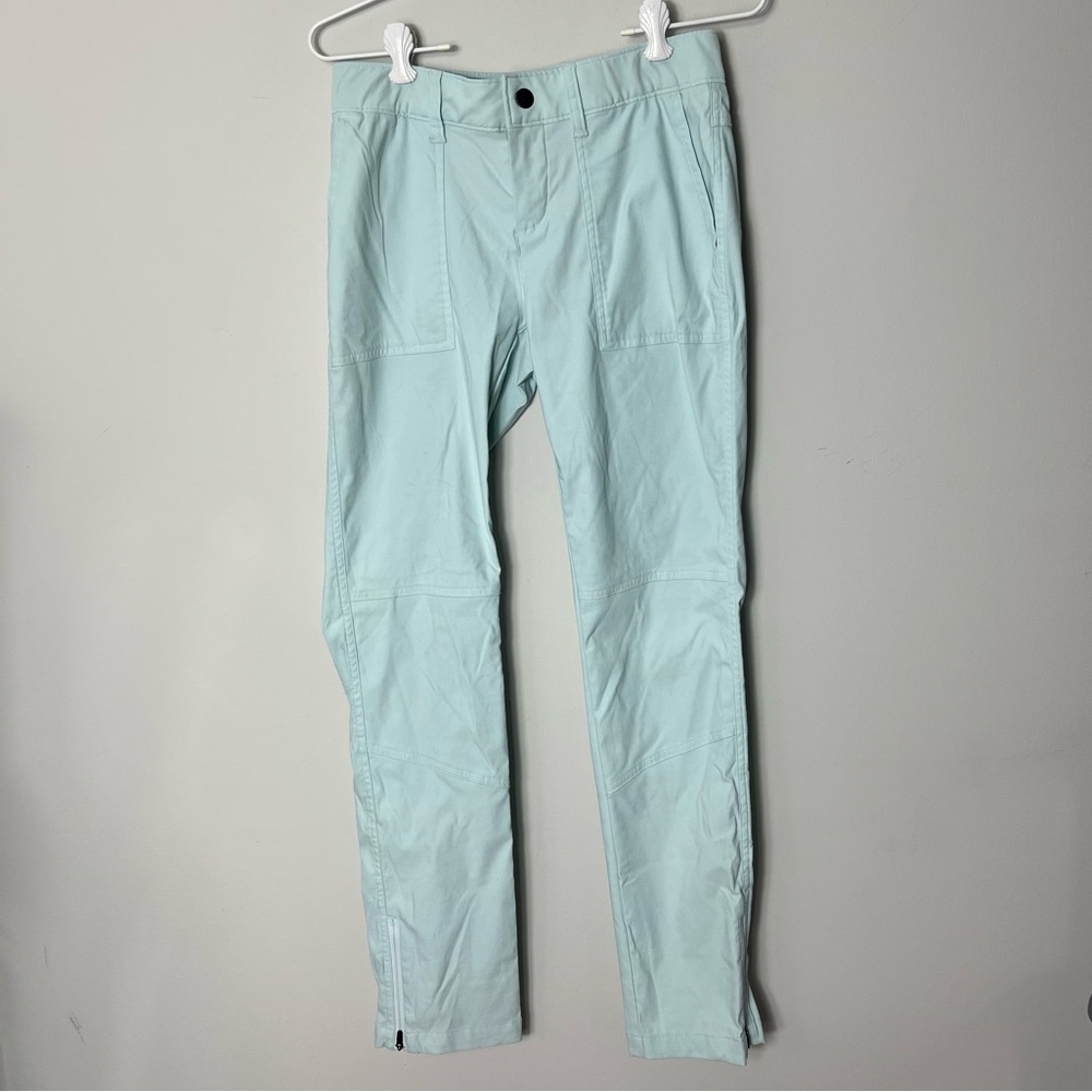 Stio Hiking Pants Nylon Stretch Active Mint Green Size 2 771